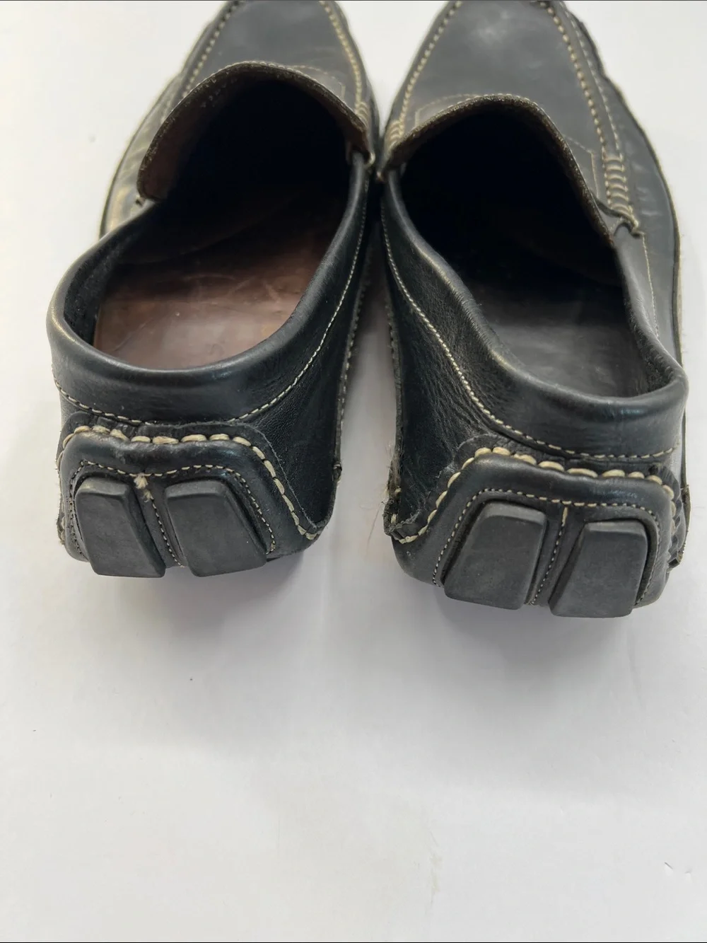 Clarks Leather Penny Loafer Driving Mocs